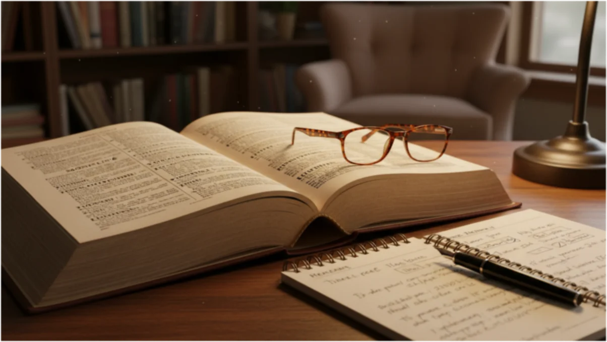 Dictionnaire ouvert avec termes de paris sportifs