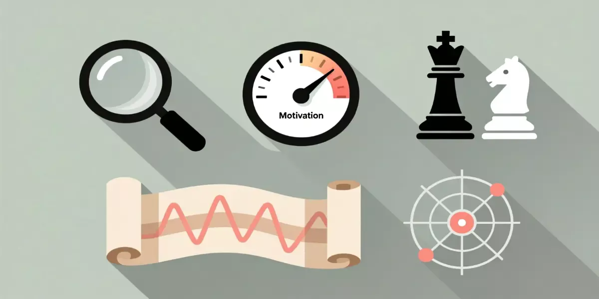Infographie des cinq piliers de la méthodologie outsiders